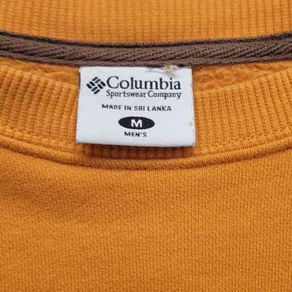 Columbia Mens Medium PolyCotton Elastane Long Sleeve Crew Neck Sweatshirt - Picture 4 of 4